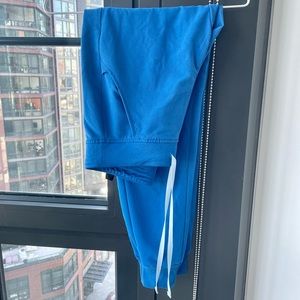 FIGS Royal Blue Zamora Scrub joggers